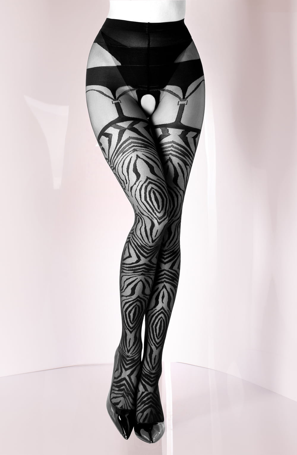 Vera Blair Crotchless Tights