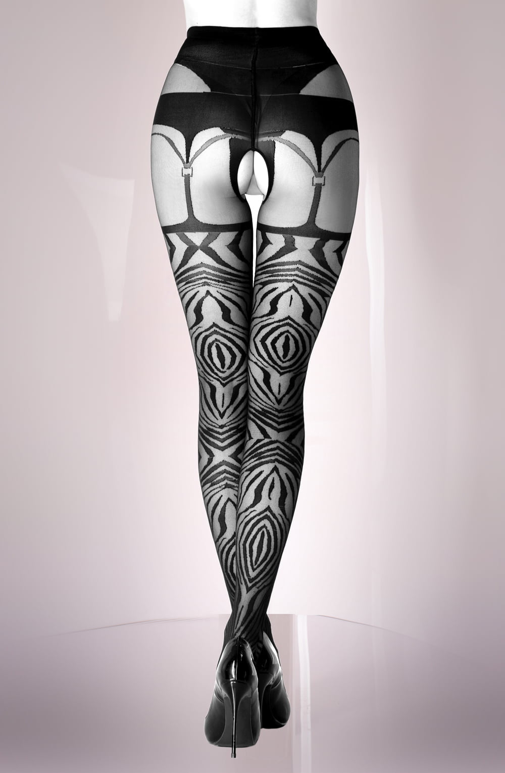 Vera Blair Crotchless Tights