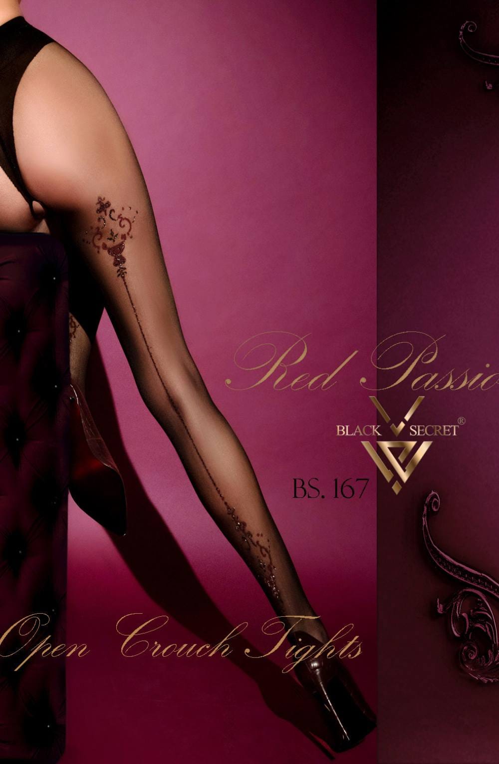 Dina Belle Crotchless Tights