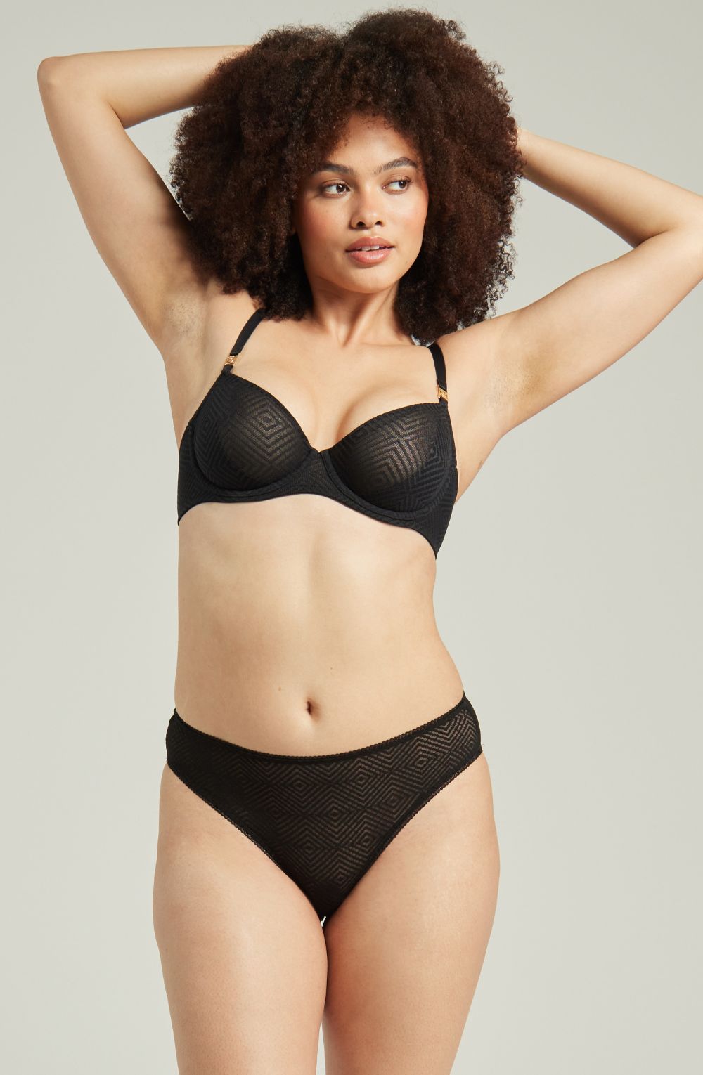 Tina Paige High Leg Briefs