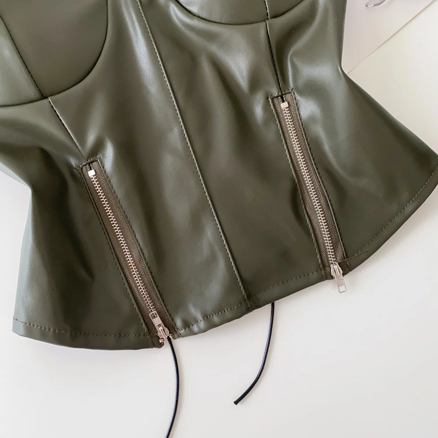 Zip Me Up Corset Top