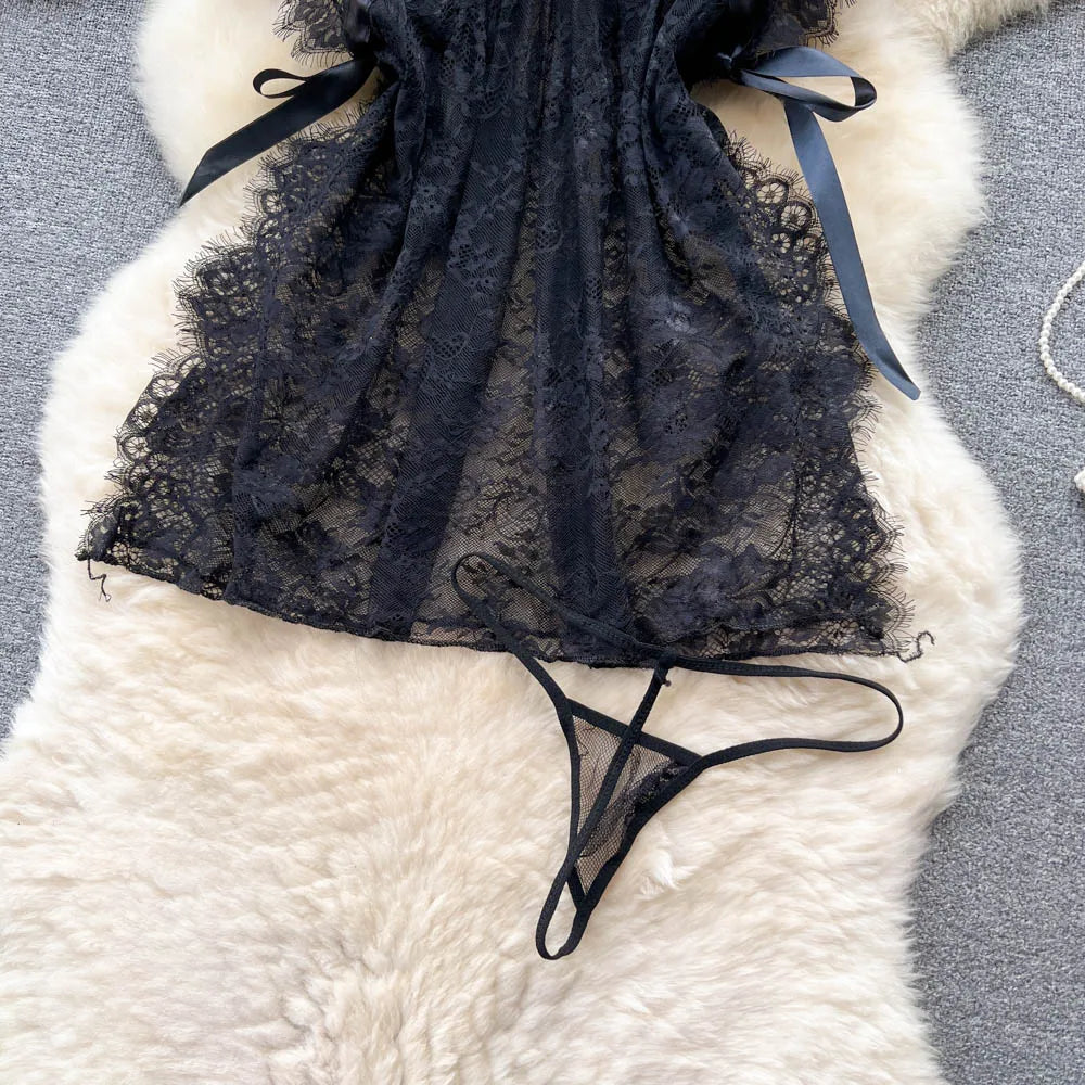 Black Dahlia Lace Dress