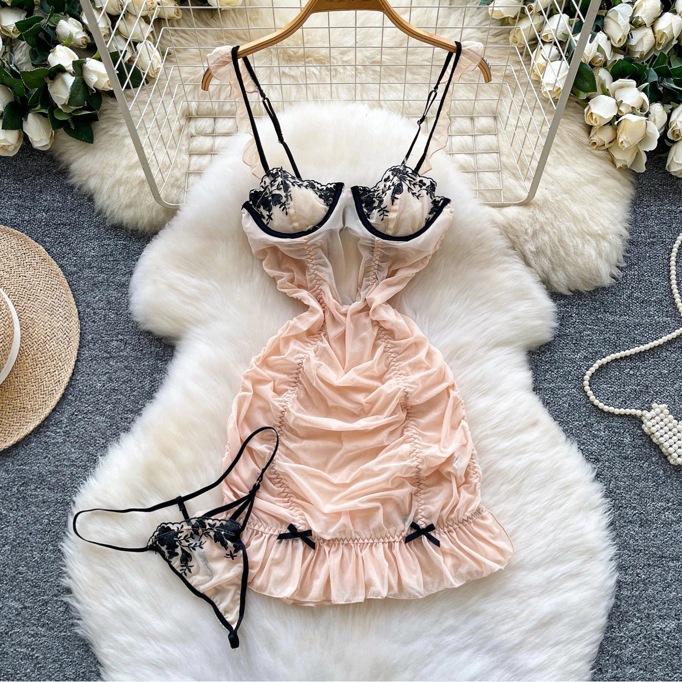 Temptation Ruffle Dress