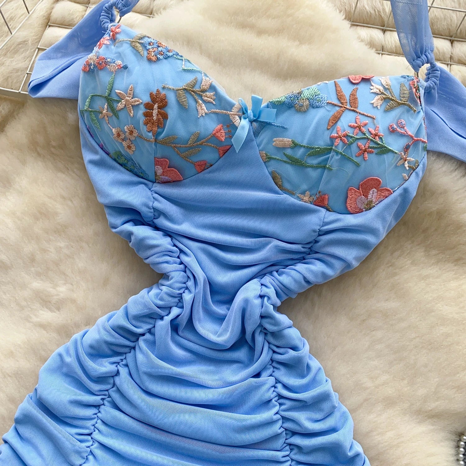 Caught Blushing Mini Dress