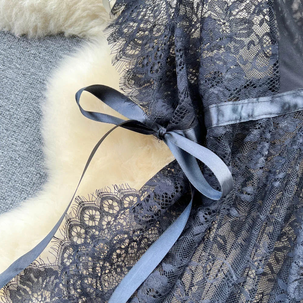 Black Dahlia Lace Dress