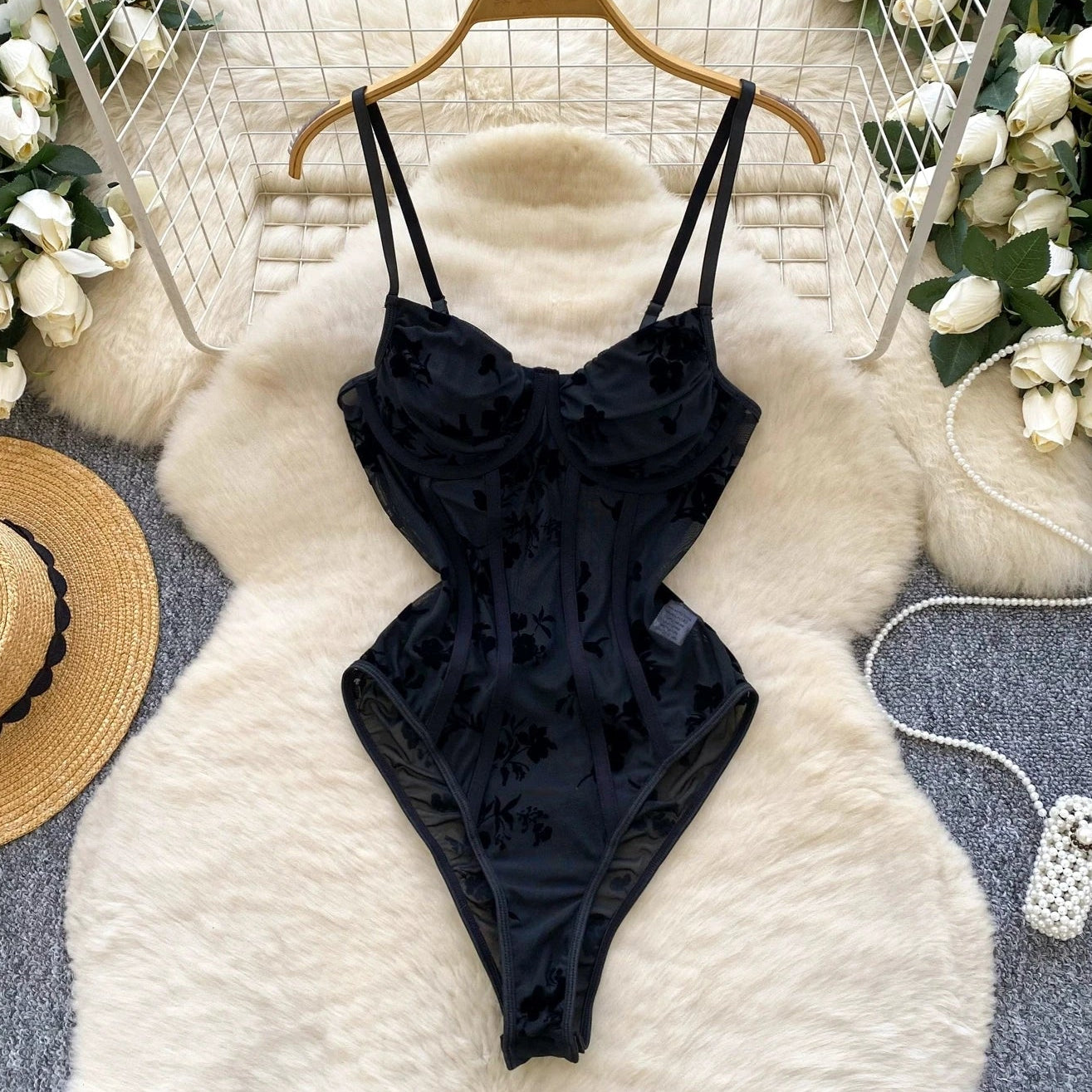 Black Dahlia Bodysuit