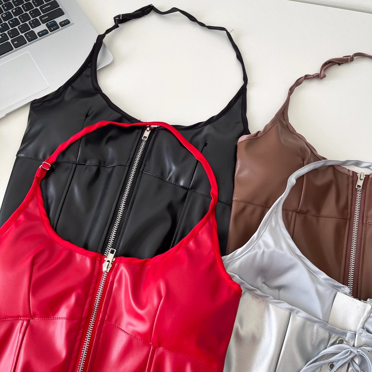 Leather Pleasure Camisole