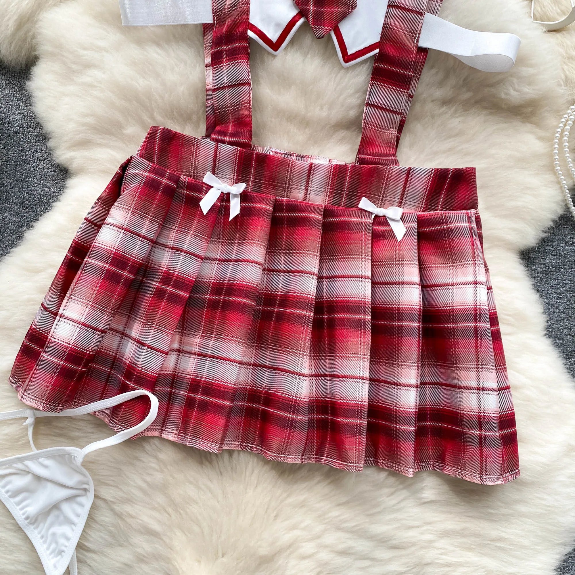 Study Break Plaid Set