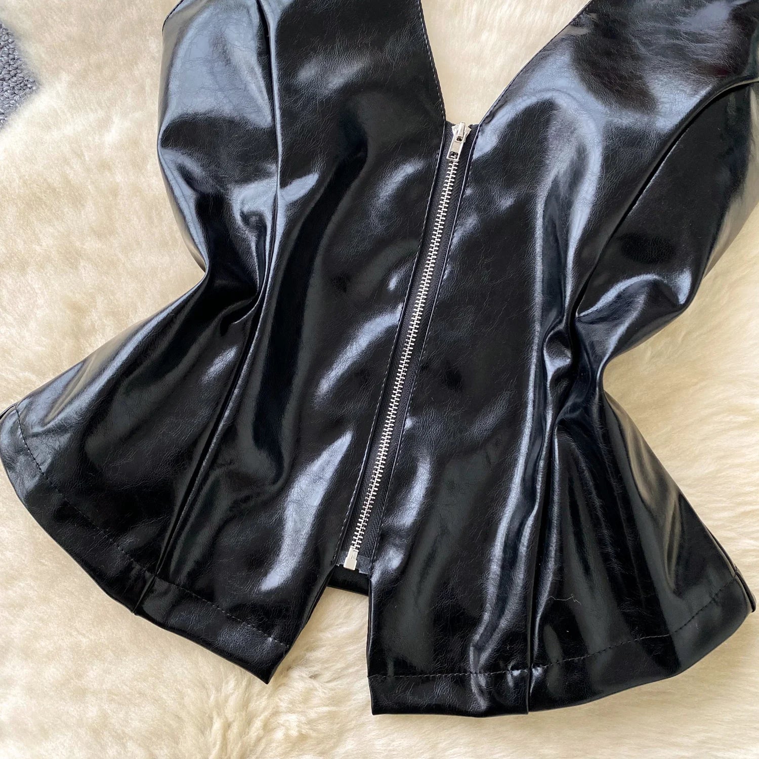 After Dark Leather Top