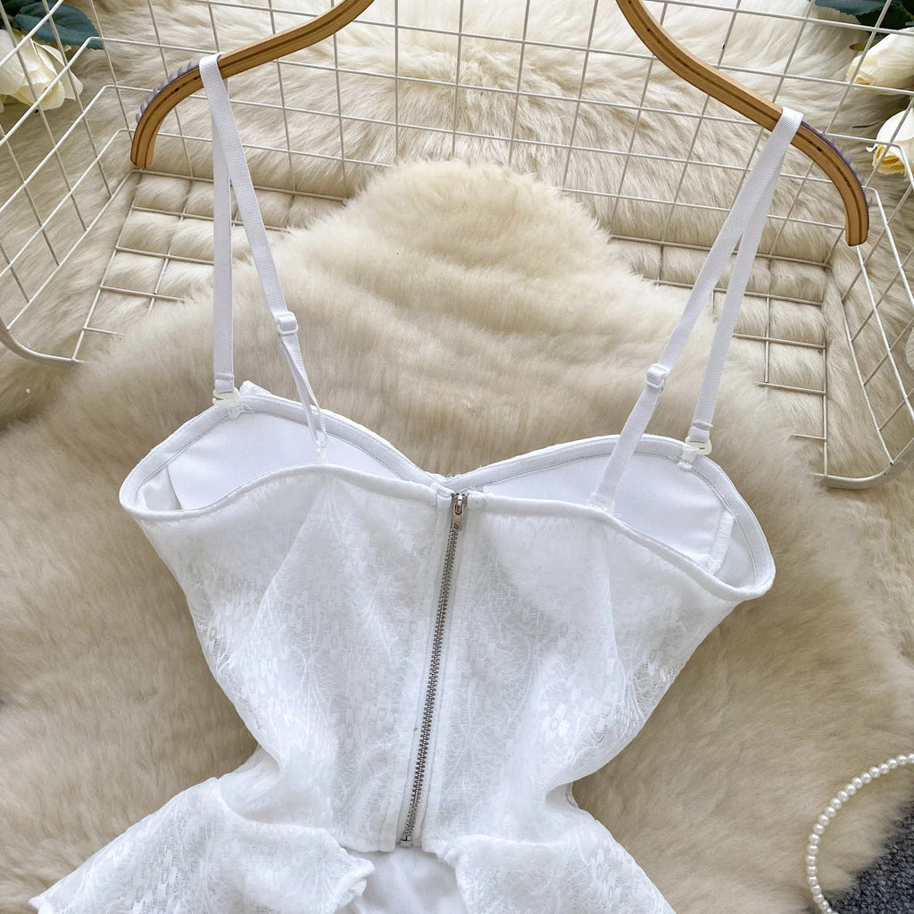 Almost Innocent Lace Bodysuit