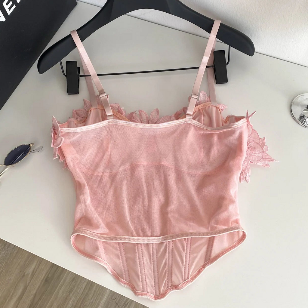 Floral Reverie Corset Bodysuit