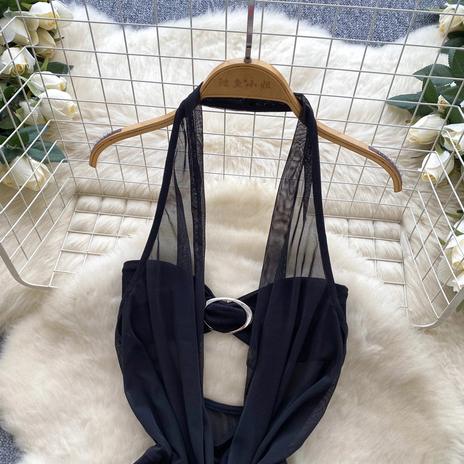 Eclipse Plunge Corset Dress