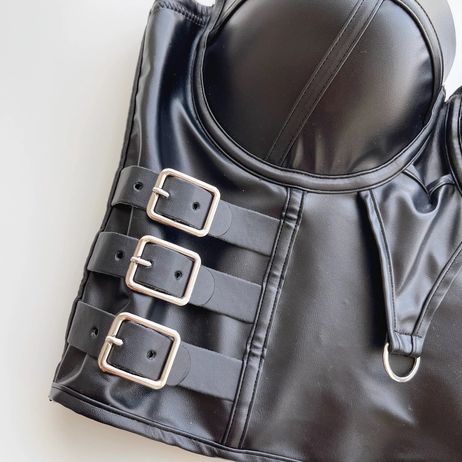 Buckled Knees Corset Top