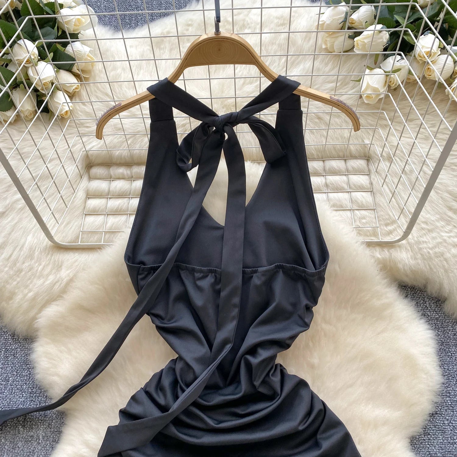 Hot Date Drape Dress