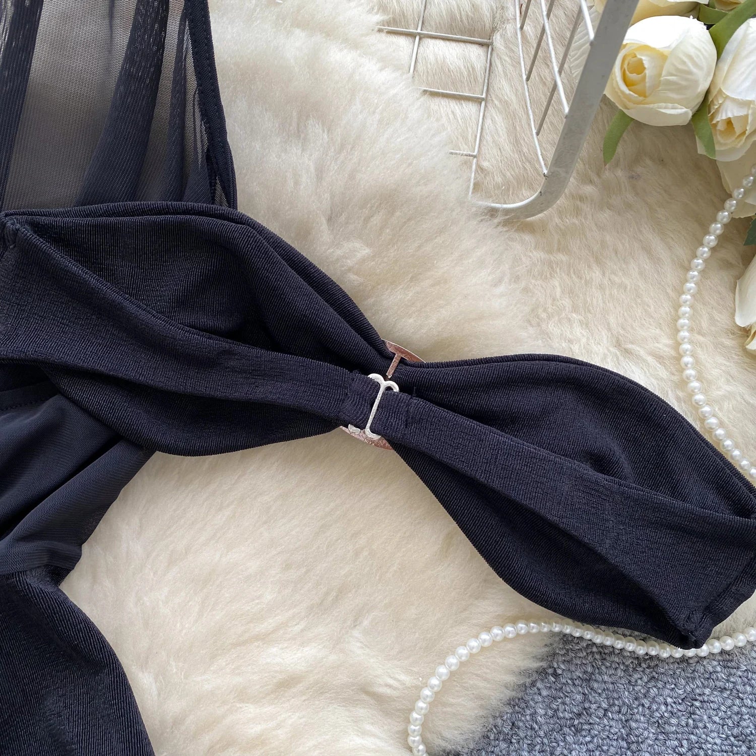 Eclipse Plunge Corset Dress