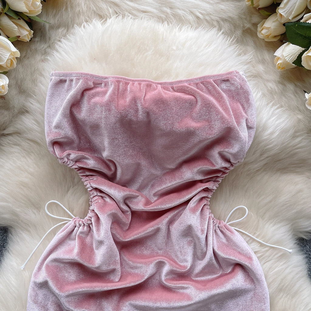 Statement Bow Mini Dress