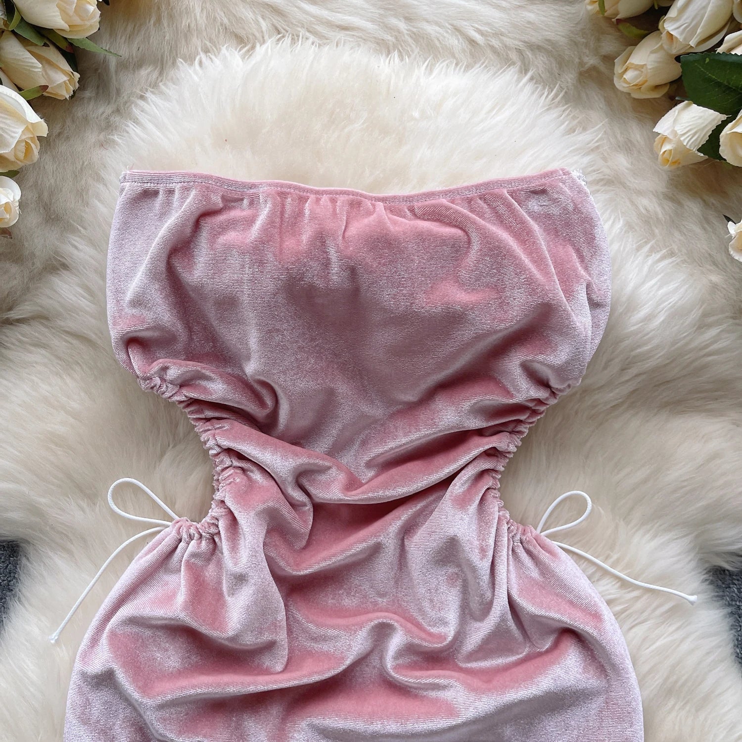 Statement Bow Mini Dress