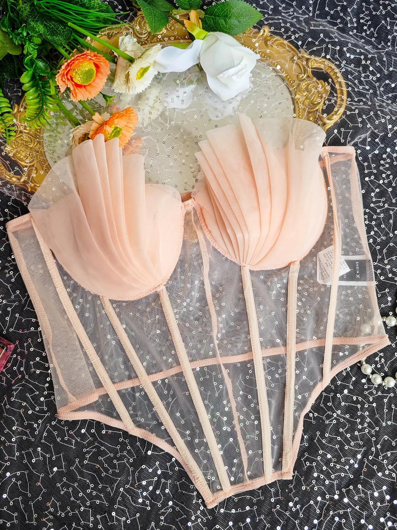 Blushing Tulip Corset Top