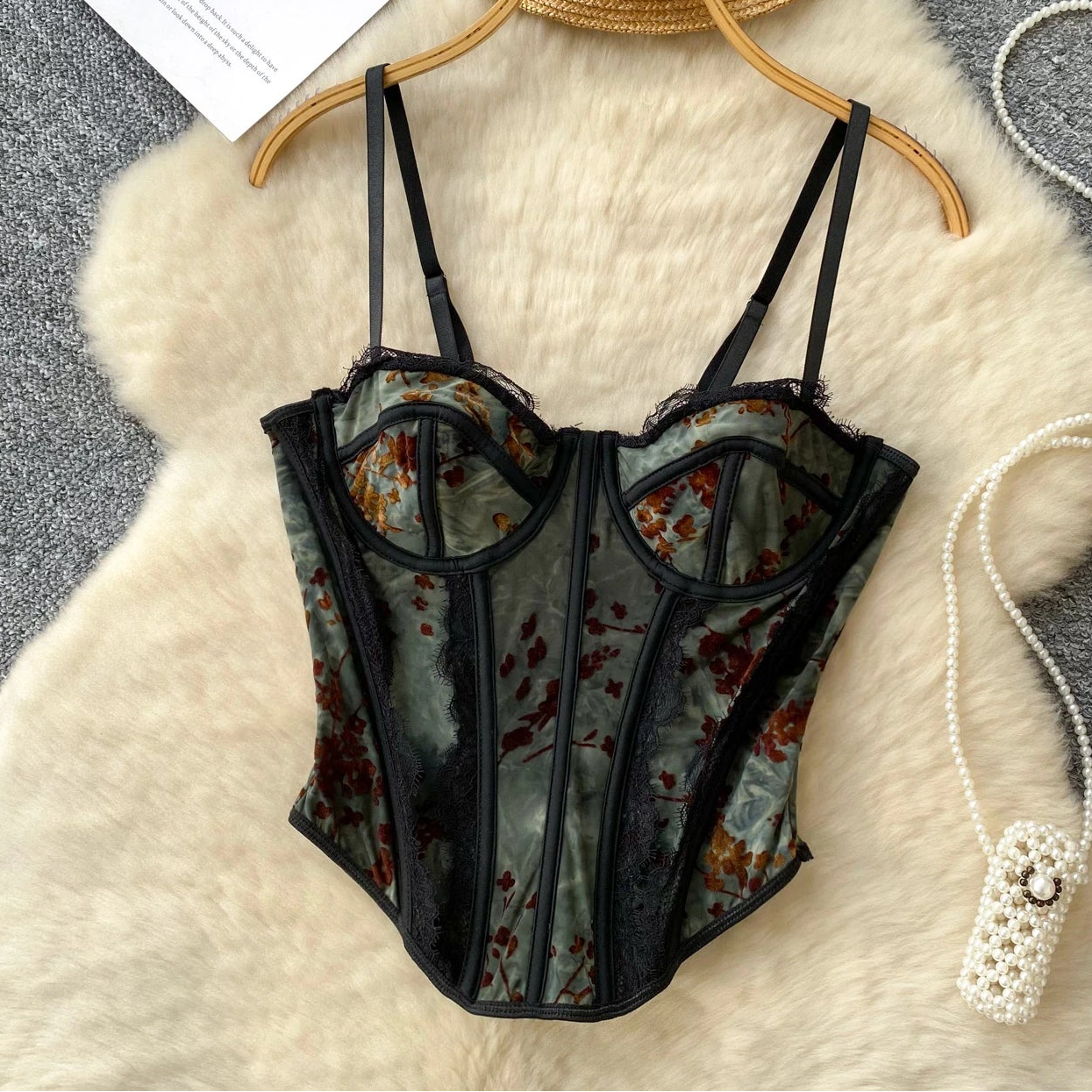 Garden Relic Corset Top