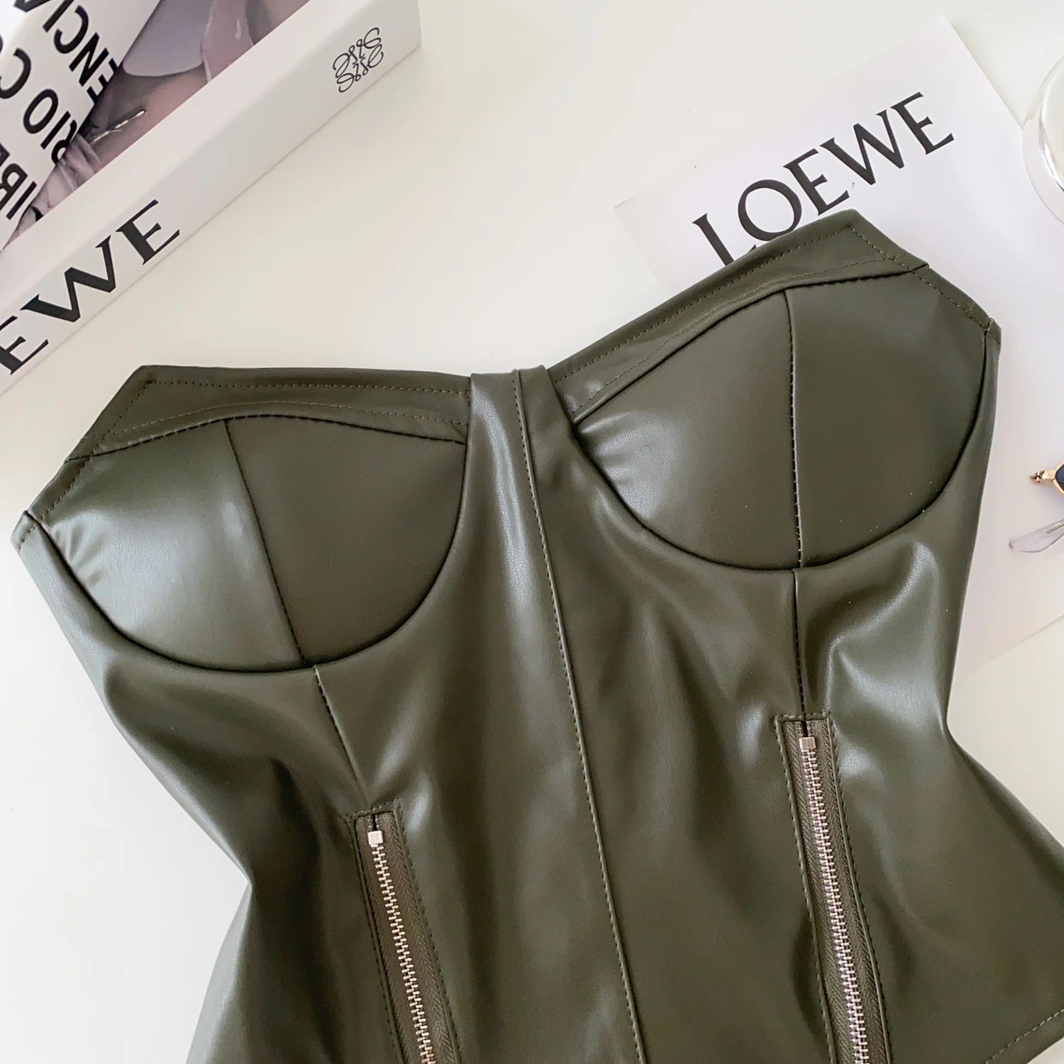 Zip Me Up Corset Top