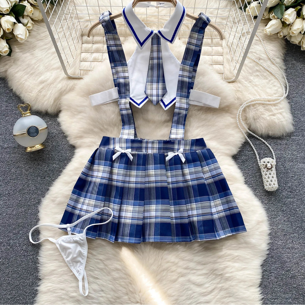 Study Break Plaid Set