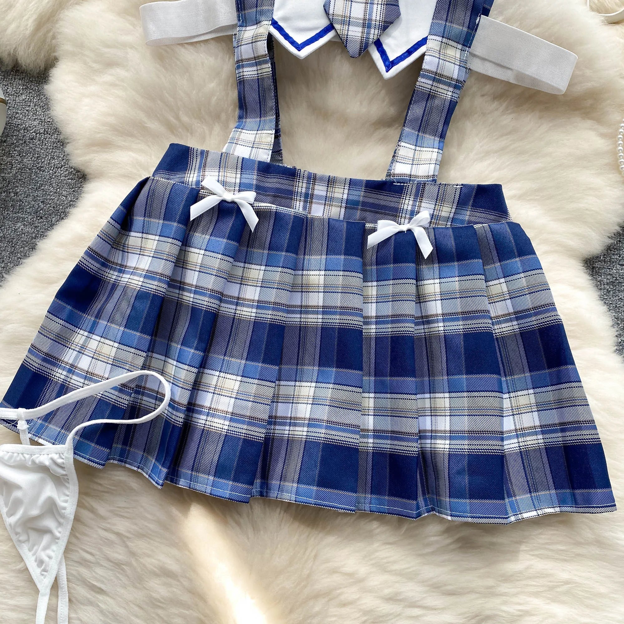 Study Break Plaid Set
