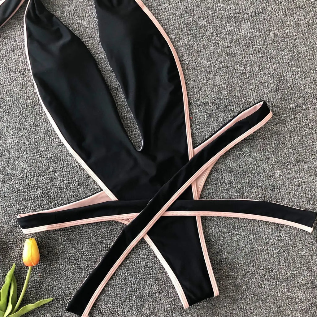 Crossed Signal Bodysuit