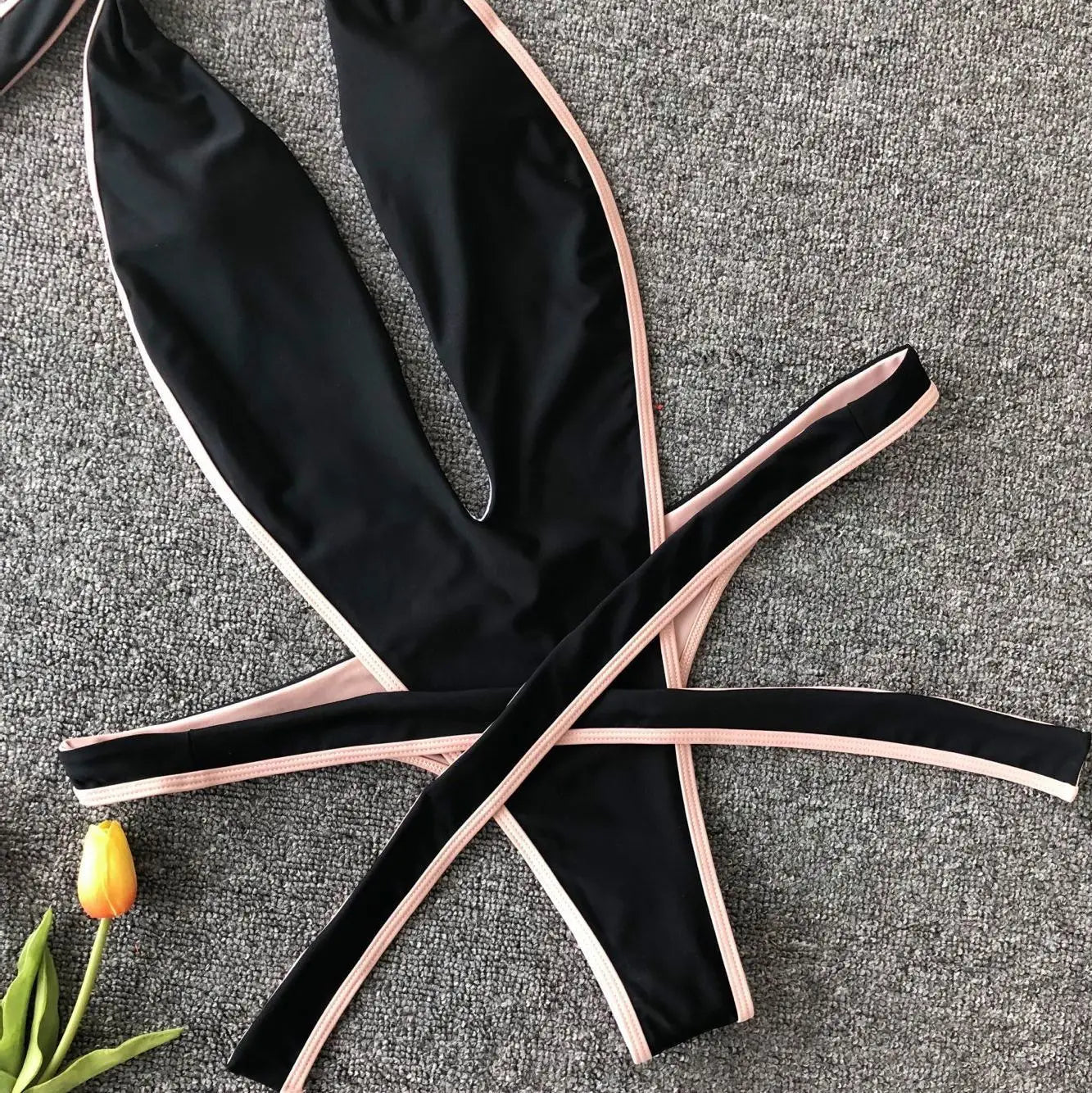 Crossed Signal Bodysuit