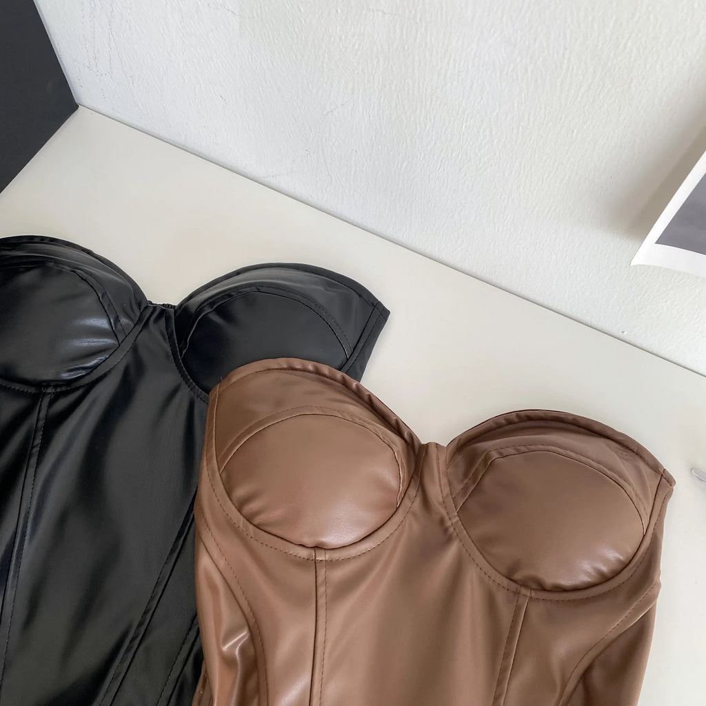 Leather Dream Corset Top