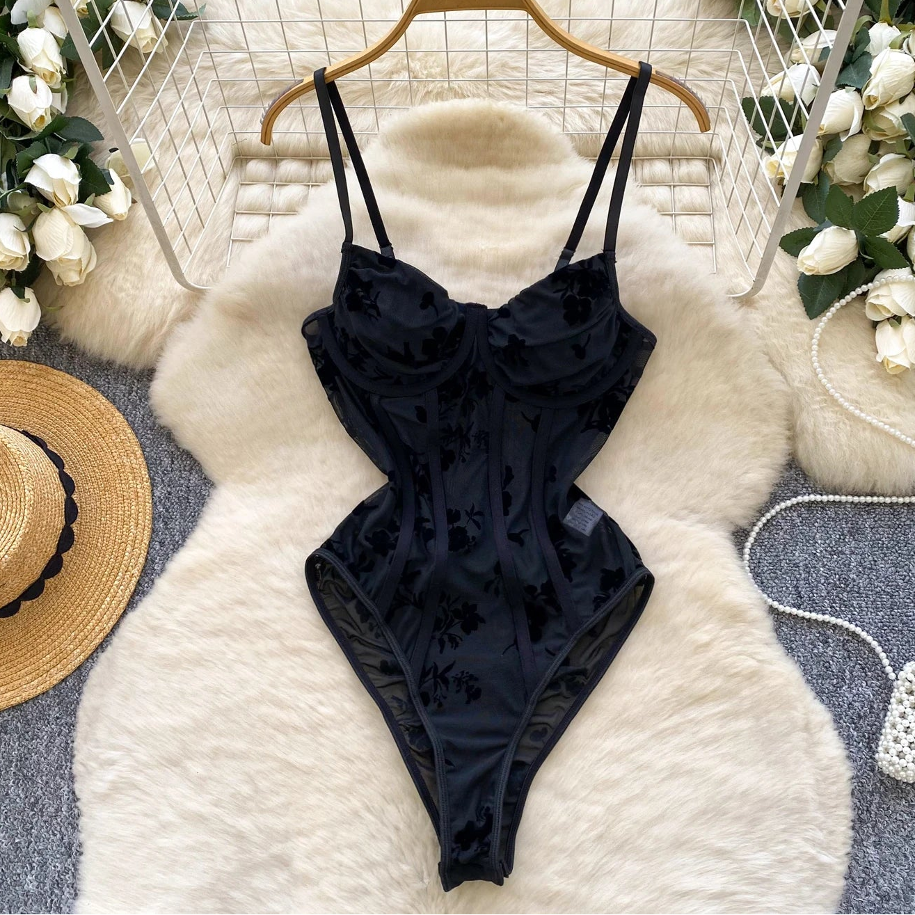 Black Dahlia Bodysuit