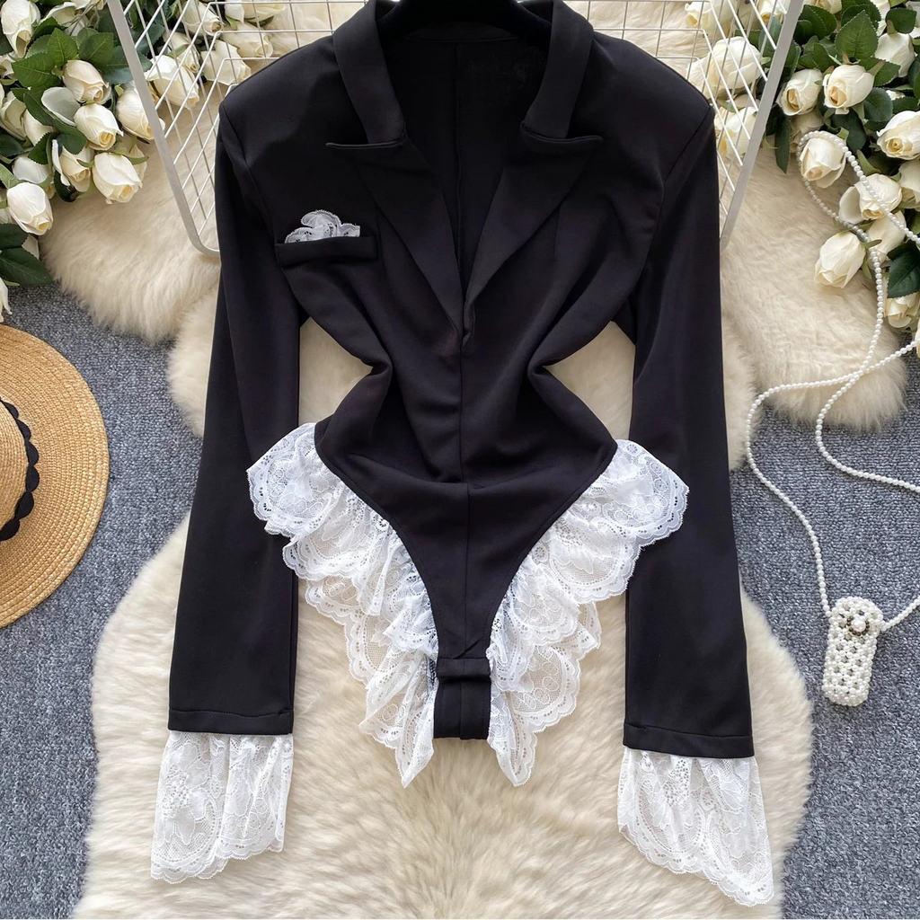 Power Collar Bodysuit