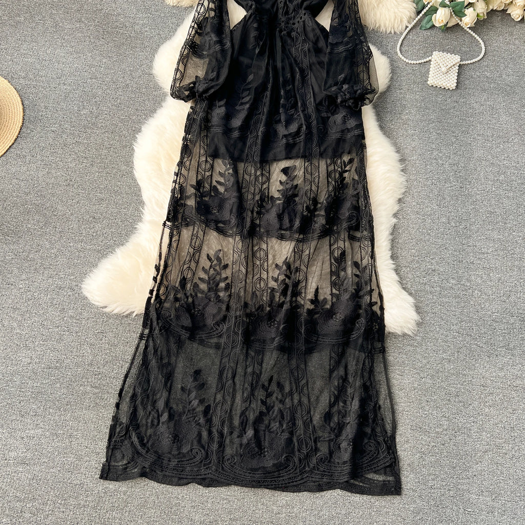 Heirfall Lace Maxi Dress