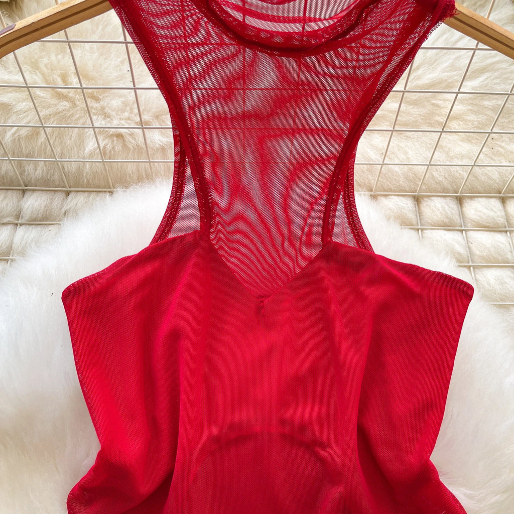 Siren Veil Mesh Bodysuit