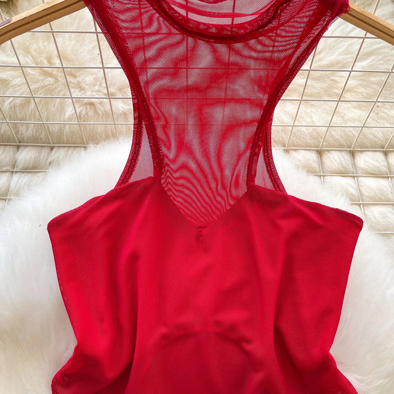 Siren Veil Mesh Bodysuit