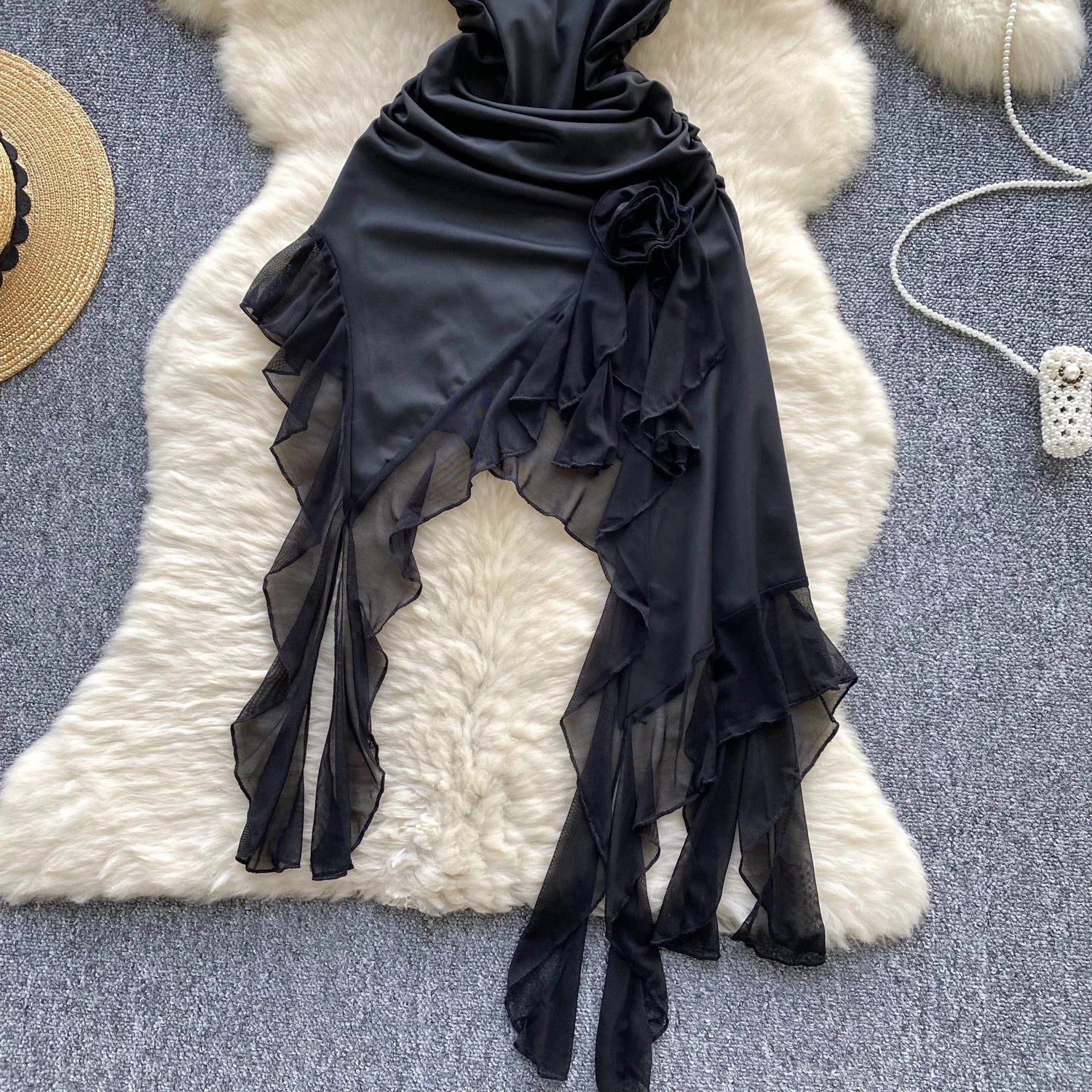 Hot Date Drape Dress