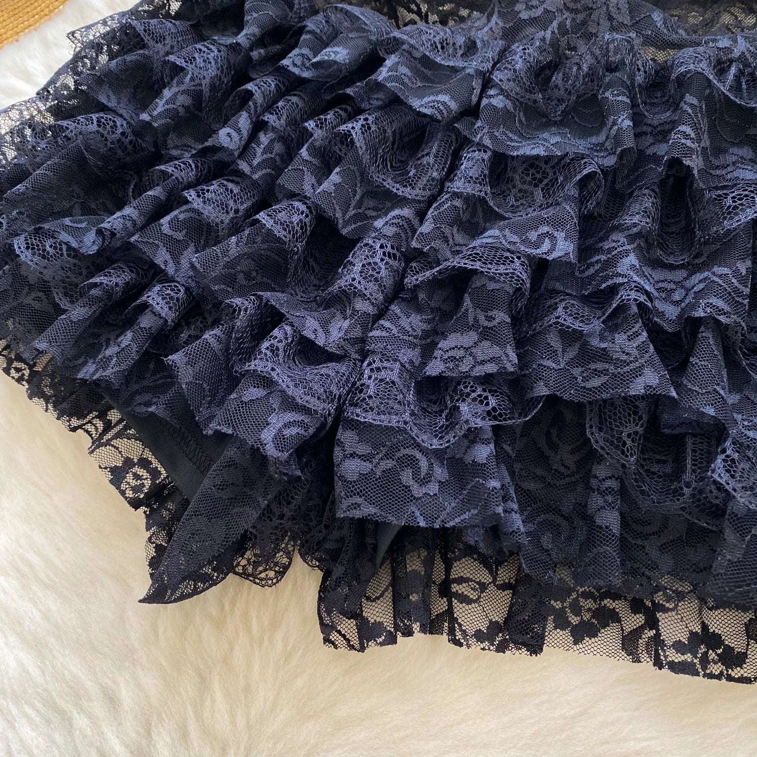 Tierfall Ruffle Mini Dress