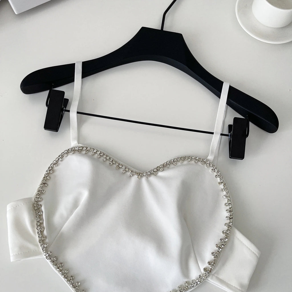 Diamante Heart Top