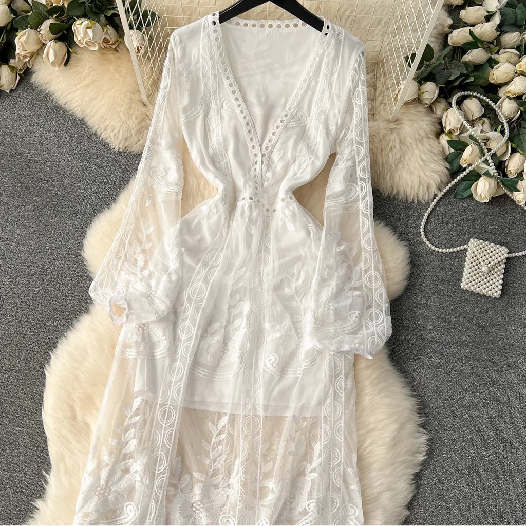 Heirfall Lace Maxi Dress