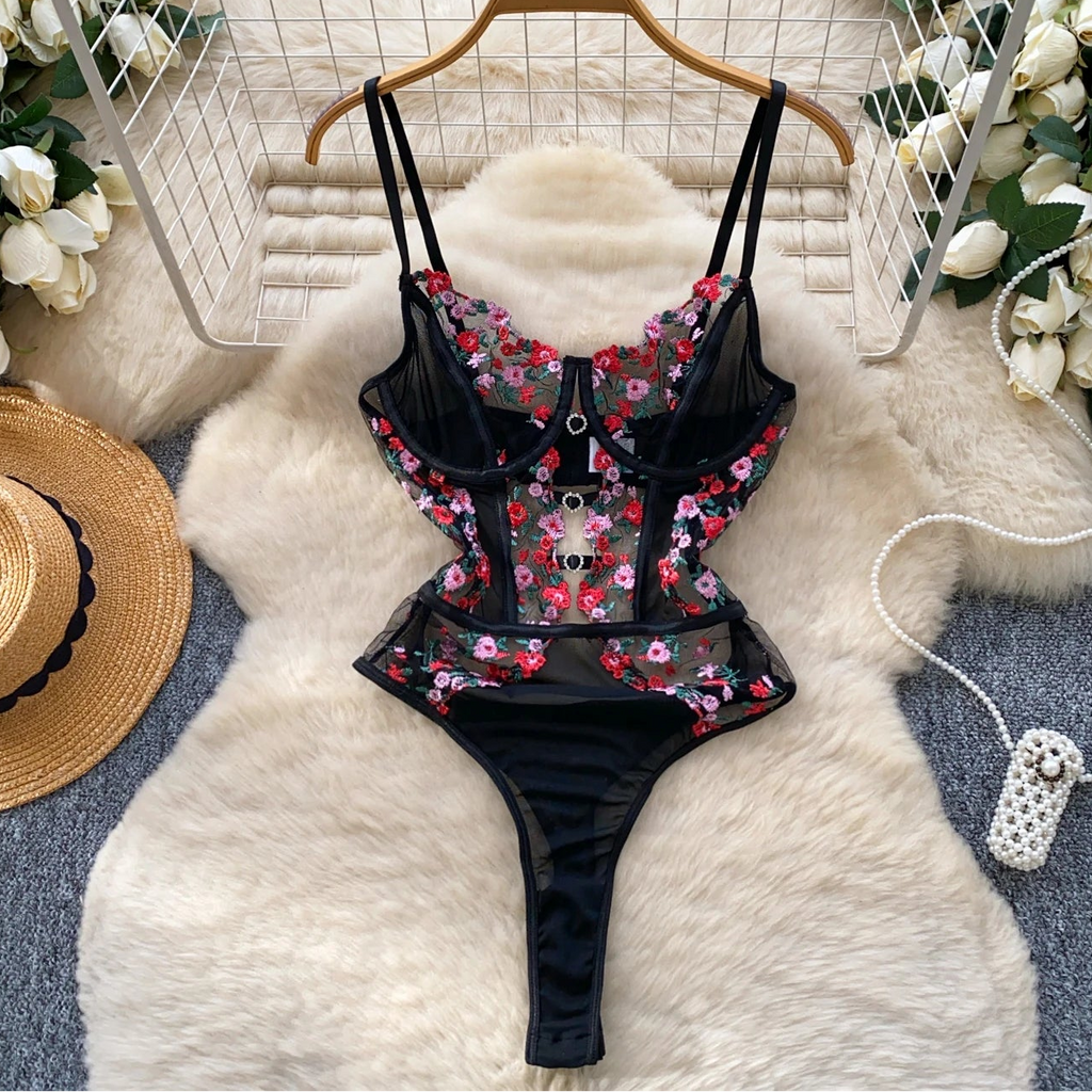 Bad Habit Floral Bodysuit