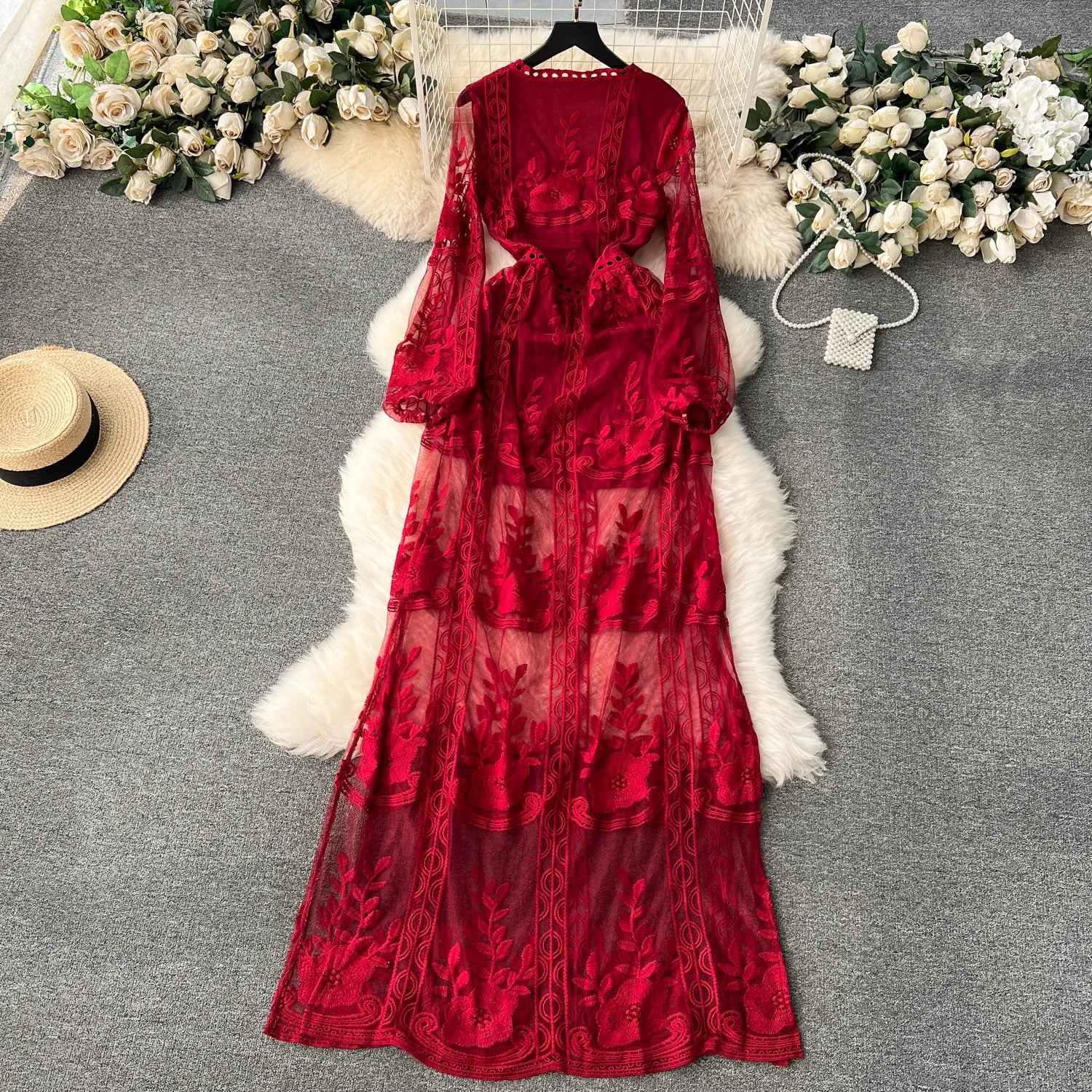 Heirfall Lace Maxi Dress