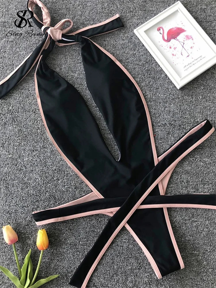 Crossed Signal Bodysuit