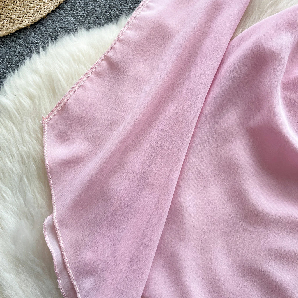 Drapefall Mesh Dress