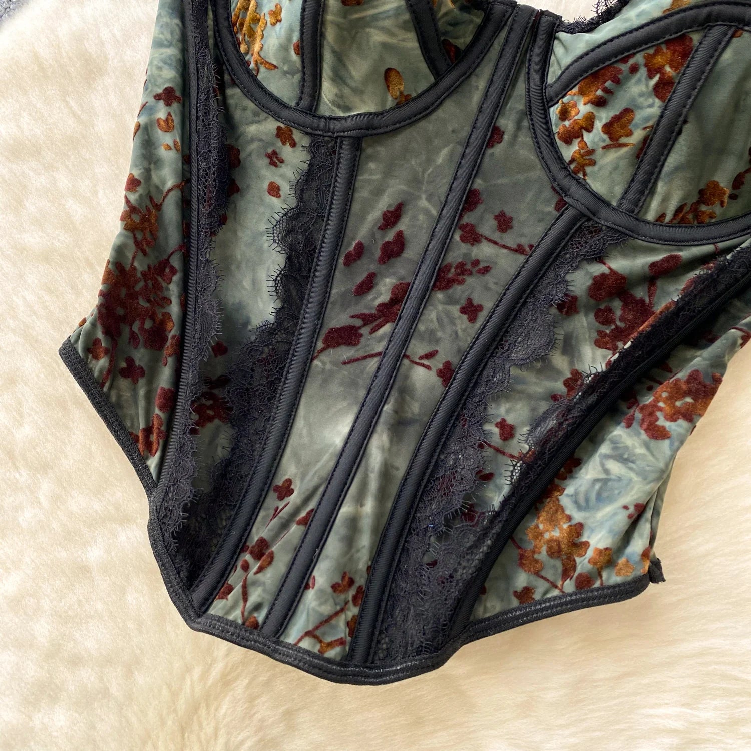 Garden Relic Corset Top