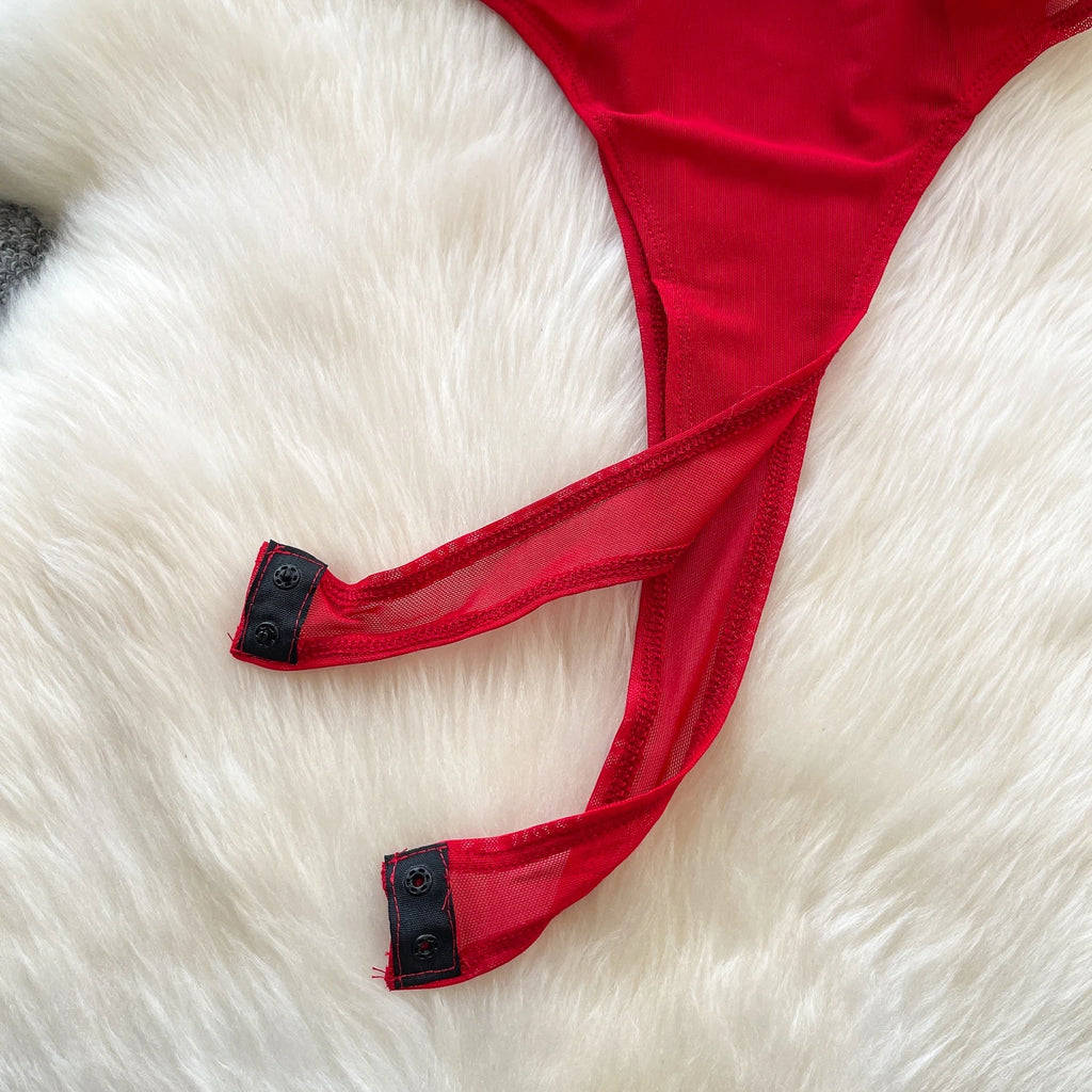 Siren Veil Mesh Bodysuit