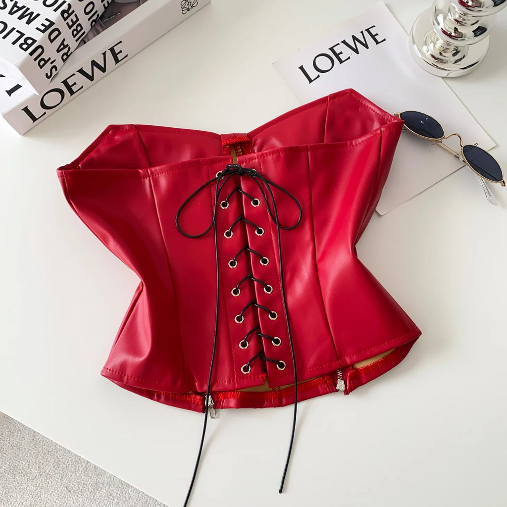 Zip Me Up Corset Top