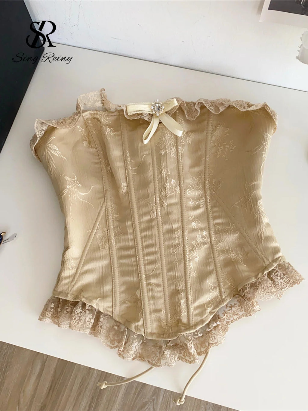 Sweet Bow Corset Top