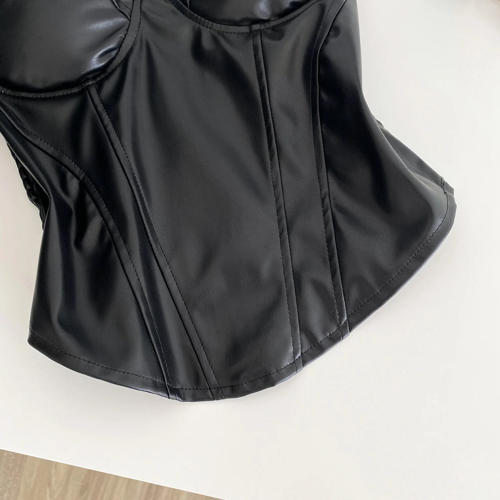 Leather Dream Corset Top