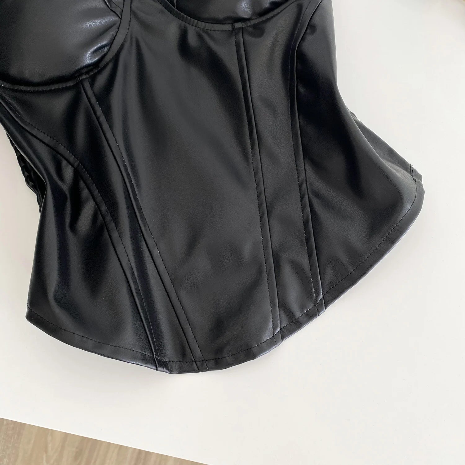 Leather Dream Corset Top