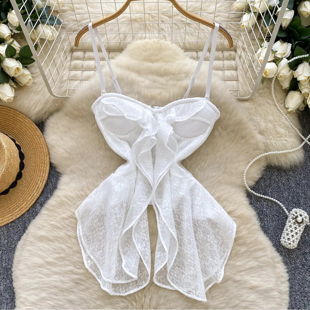 Almost Innocent Lace Bodysuit