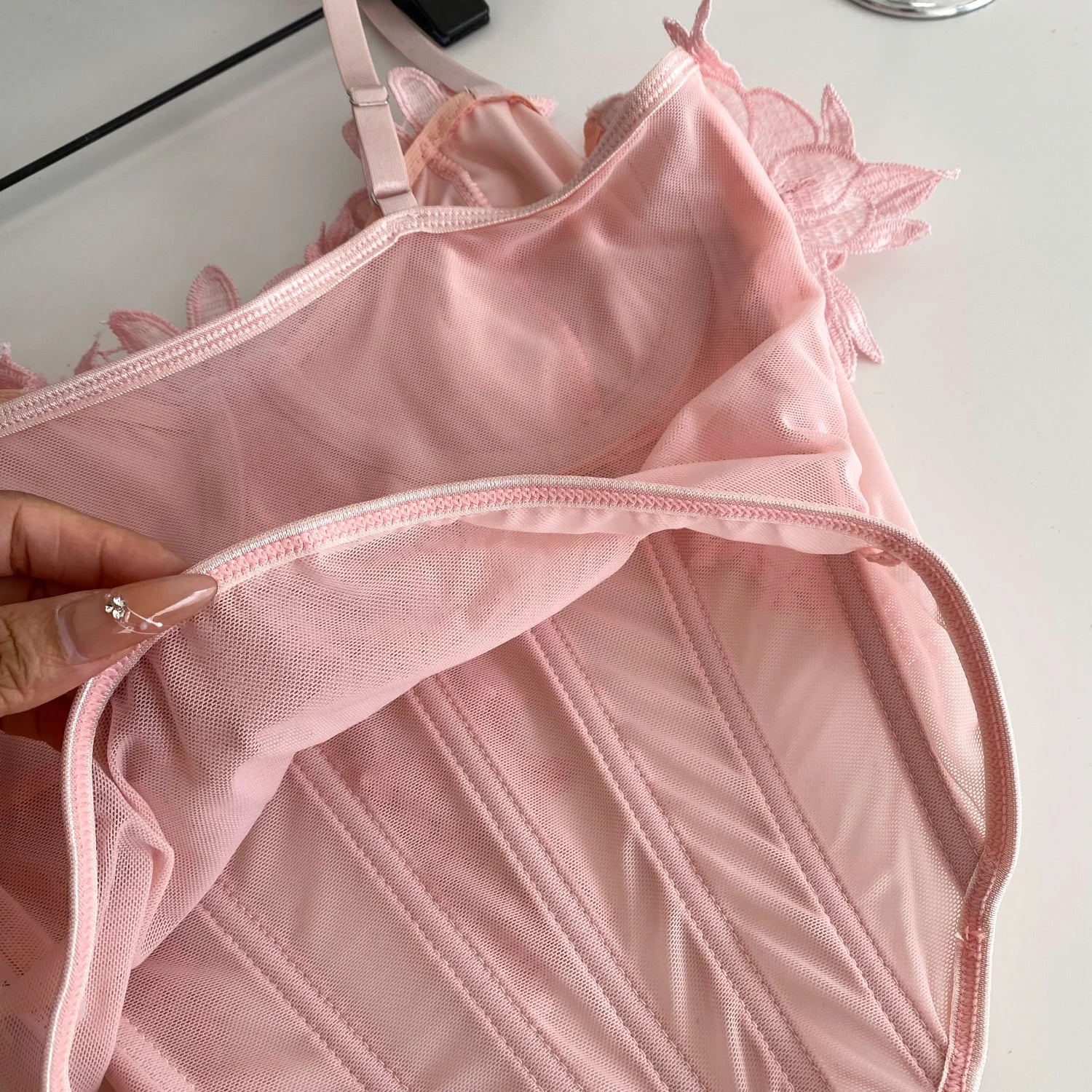 Floral Reverie Corset Bodysuit